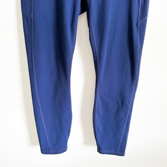 Fabletics Pureluxe Blue Activewear Yoga Leggings sz Medium - Picture 4 of 8